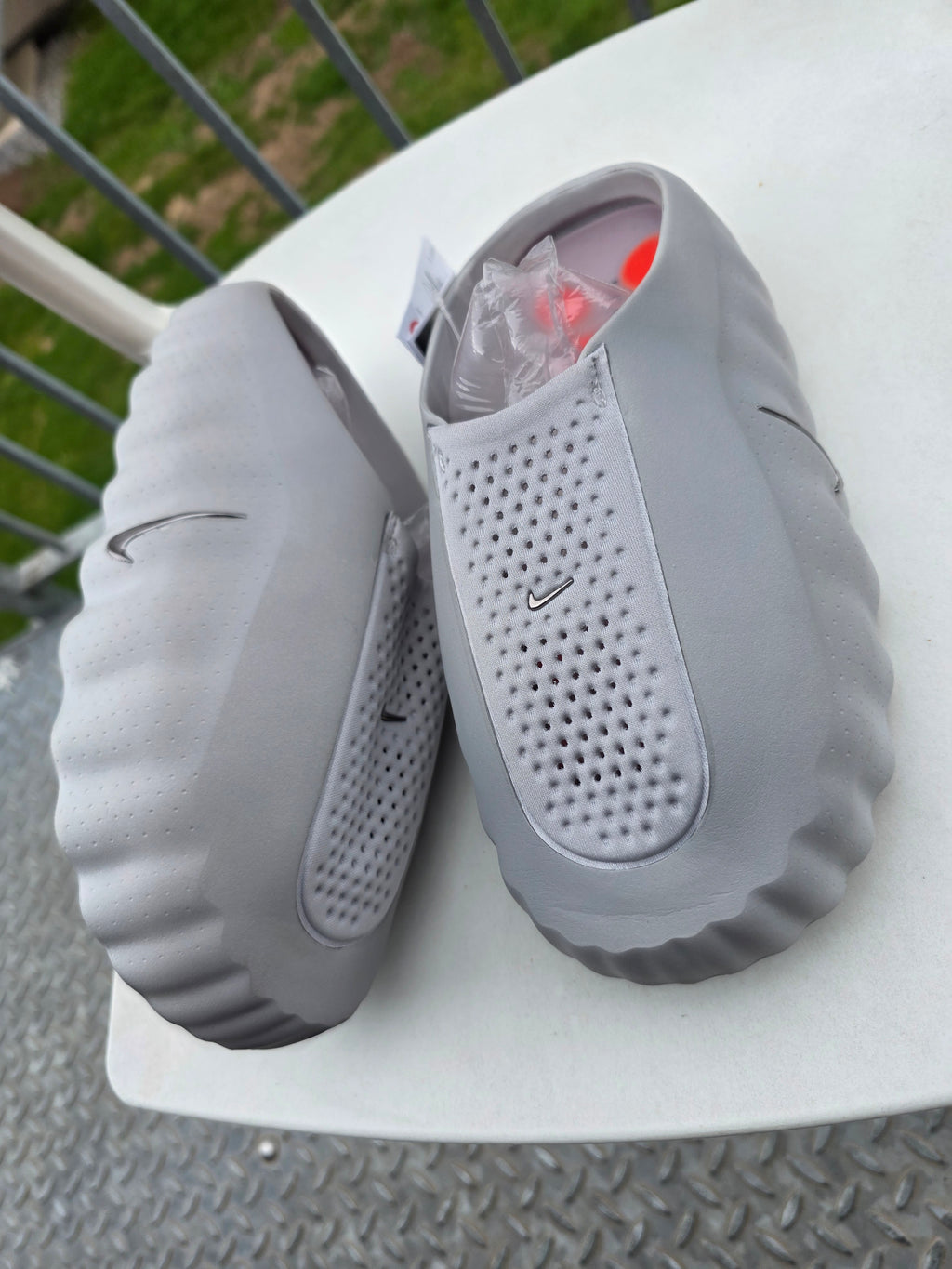 Nike Mind 001 Recovery Slides UK 5.5 & 9 | Grey | Fresh & Ready to Ship Today 🚀