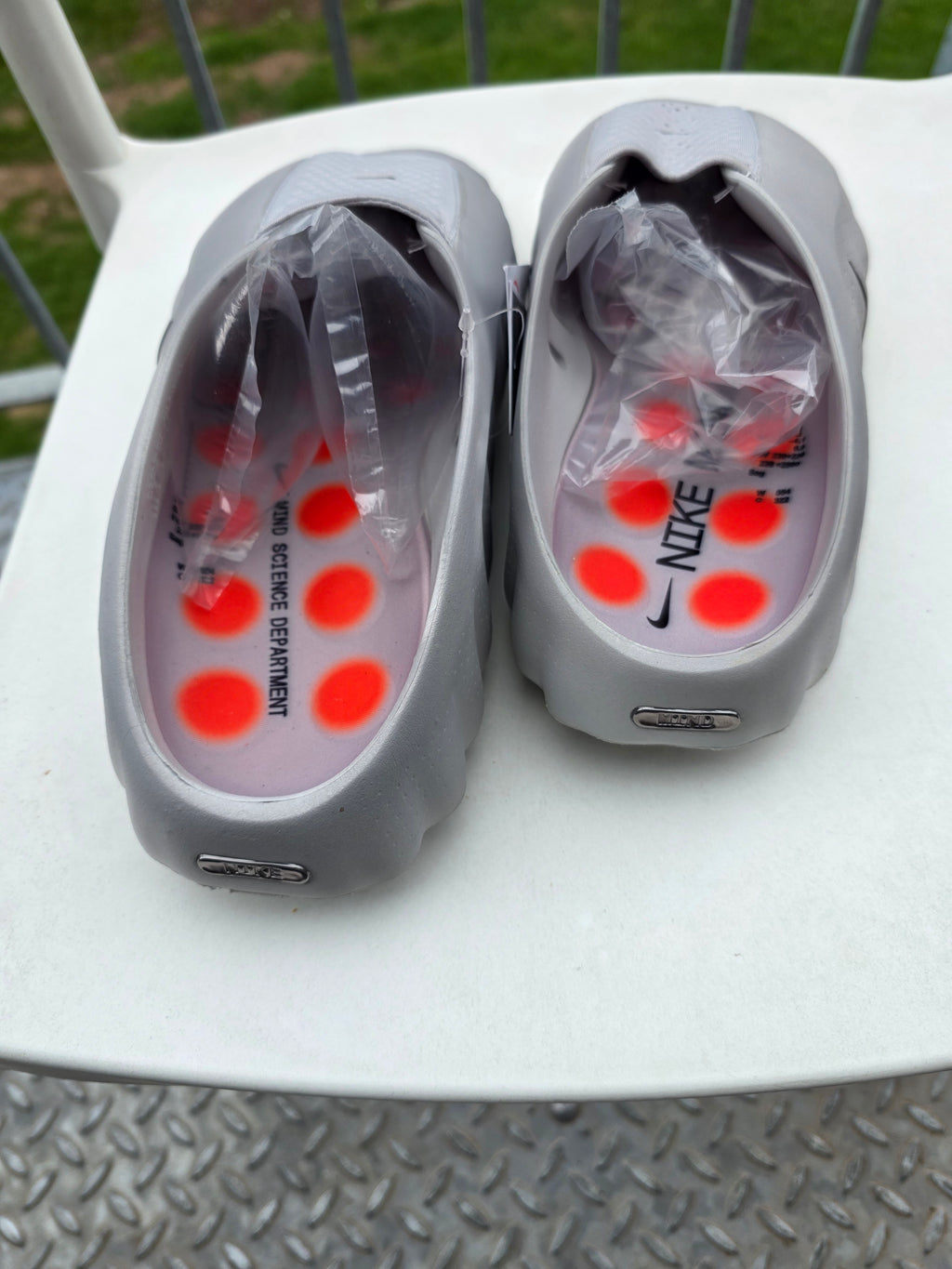 Nike Mind 001 Recovery Slides UK 5.5 & 9 | Grey | Fresh & Ready to Ship Today 🚀
