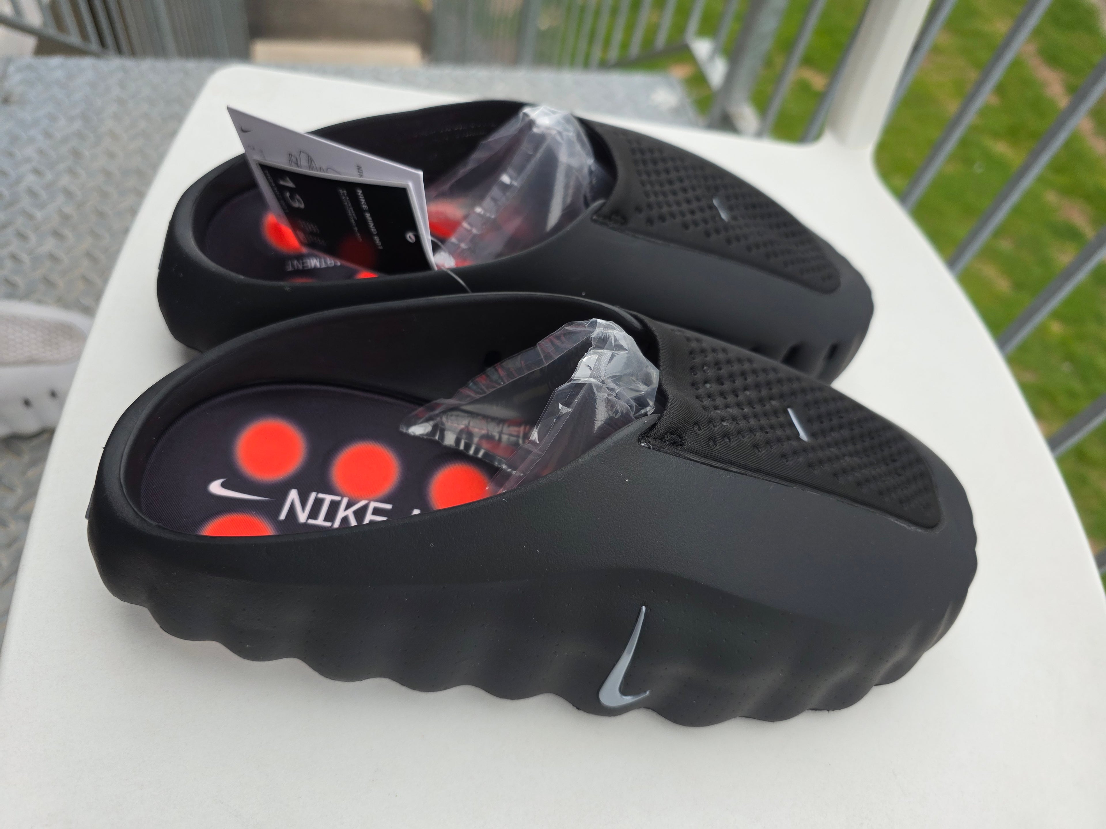 Nike Mind 001 Recovery Slides 6 & 10 | Black | Fresh & Ready to Ship Today 🚀