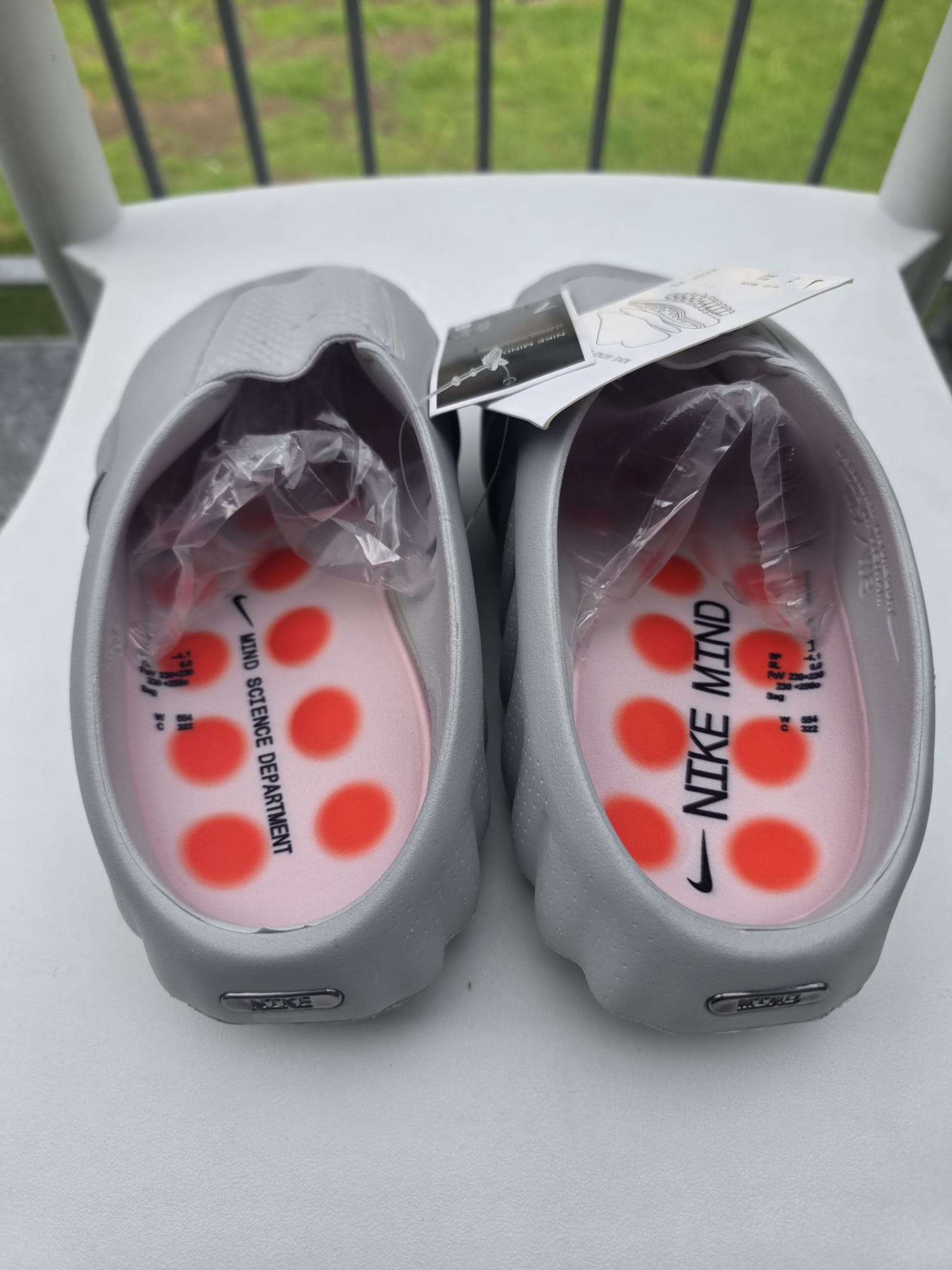 Nike Mind 001 Recovery Slides UK 5.5 & 9 | Grey | Fresh & Ready to Ship Today 🚀