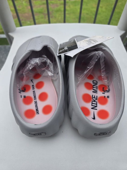Nike Mind 001 Recovery Slides UK 5.5 & 9 | Grey | Fresh & Ready to Ship Today 🚀